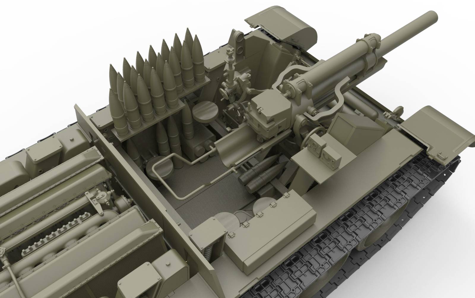 SU-122 MID Production. Interior Kit – Image 14