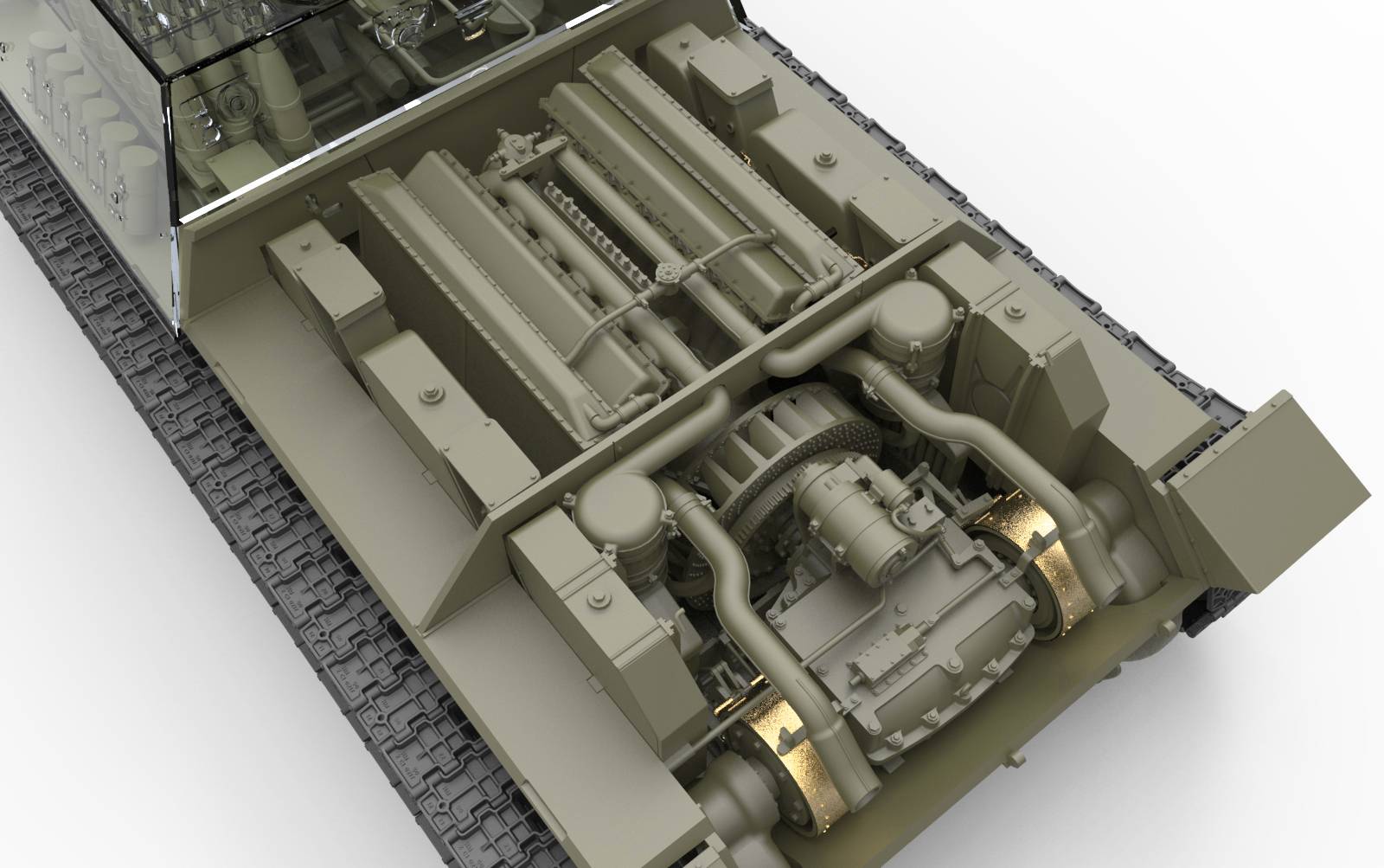 SU-122 MID Production. Interior Kit – Image 13