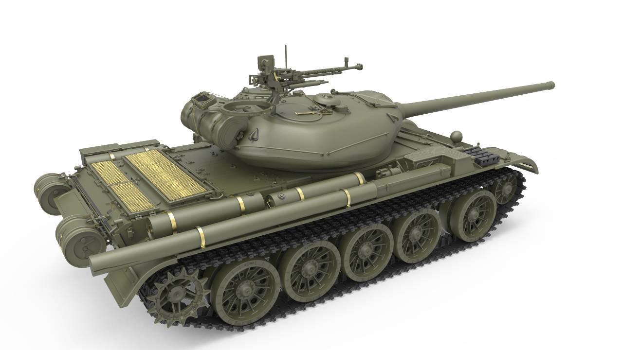 T-54-1 SOVIET MEDIUM TANK Mod.1947 – Image 7