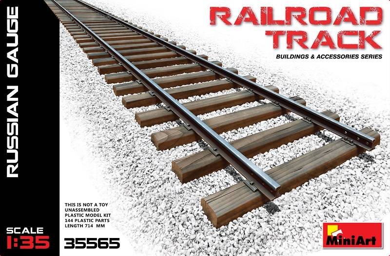 RAILROAD TRACK RUSSIAN GAUGE