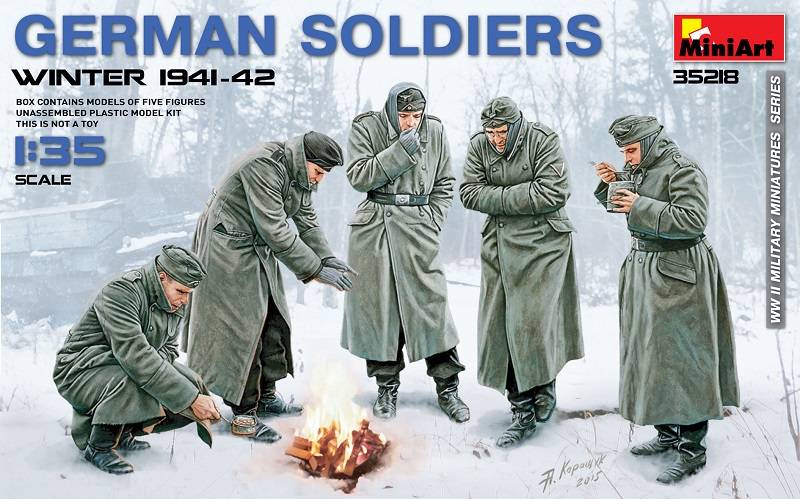 GERMAN SOLDIERS (WINTER 1941-42)