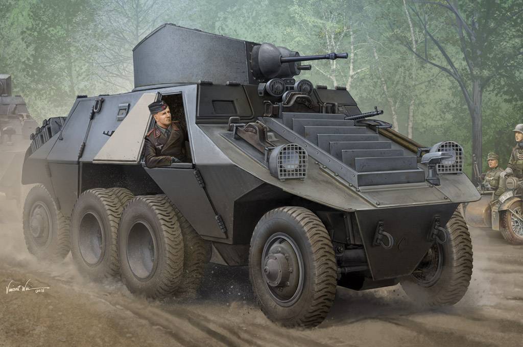 M35 Mittlere Panzerwagen (ADGZ-Daimler) – Image 2