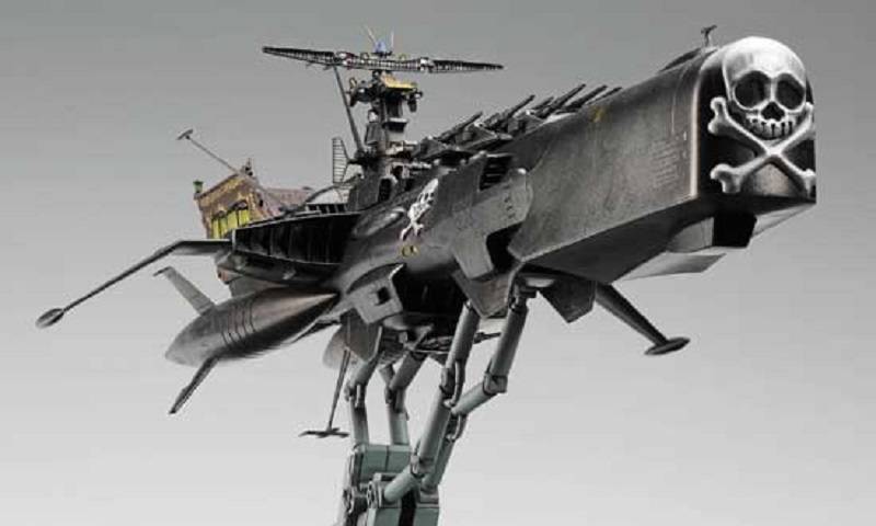 "Captain Harlock Space Pirate Dimension Voyage" Space Battleship Arcadia – Image 3