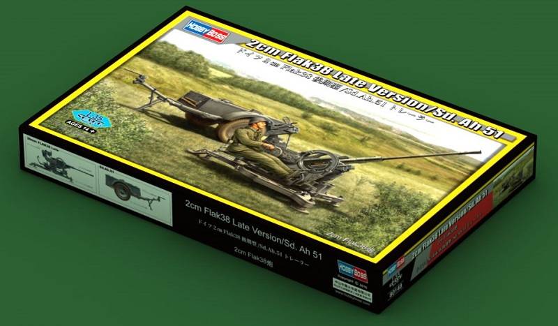 2cm Flak38 Late Version/Sd. Ah 51
