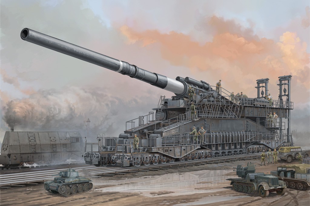 German 80cm K(E) Railway Gun "Dora" – Image 2