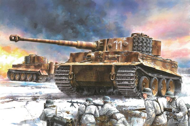 Sd.Kfz.181 Pz.Kpfw.VI Ausf.E Tiger I Mid Production w/Zimmerit s.Pz.Abt.506 Eastern Front 1944 – Image 5