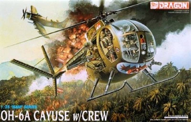 OH-6A Cayuse w/Crew