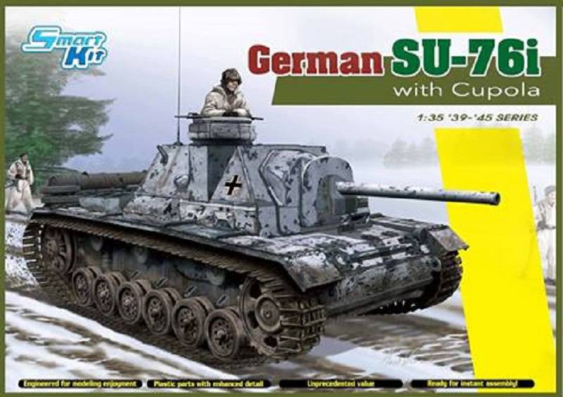 German SU-76i with Cupola
