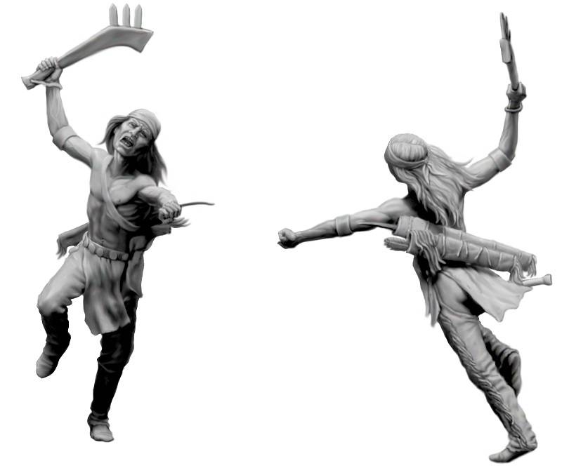 Indian Wars Series, kit No. 2. Tomahawk Charge – Image 3