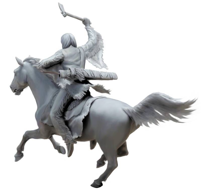 Indian Wars Series, kit No. 2. Tomahawk Charge – Image 5
