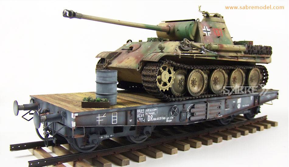GERMAN RAILWAY SCHWERER PLATTFORMWAGEN Type SSys – Image 3