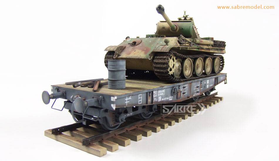 GERMAN RAILWAY SCHWERER PLATTFORMWAGEN Type SSys – Image 6