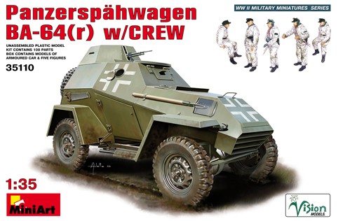 PANZERSPAHWAGEN BA-64(r) w/CREW