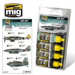 LUFTWAFFE WWII LATE COLORS SET
