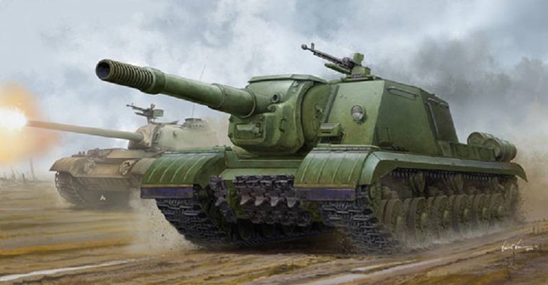 Soviet JSU-152K Armored Self-Propelled Gun – Image 2