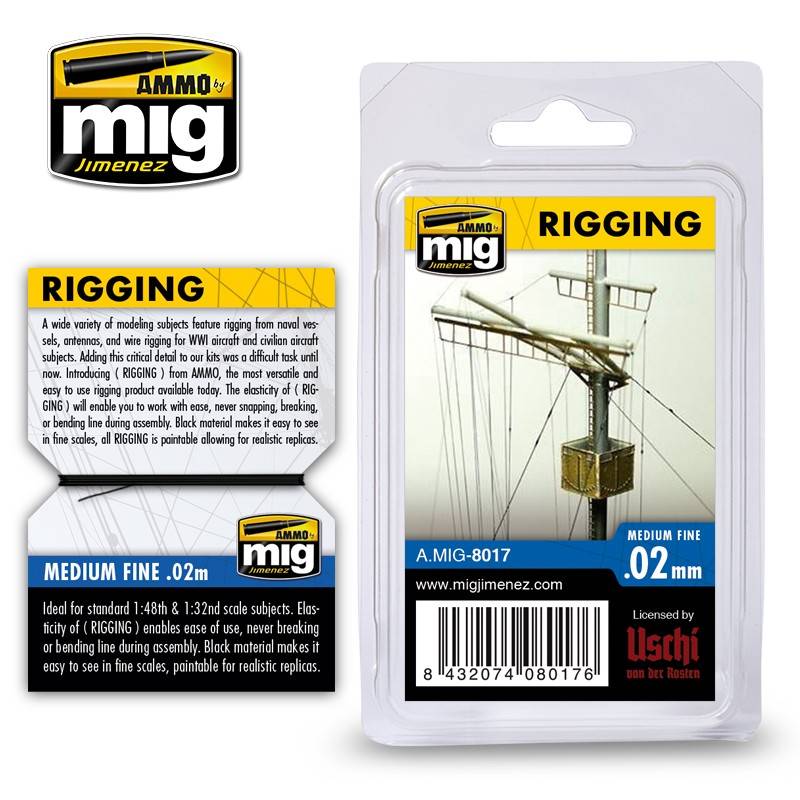 RIGGING – MEDIUM 0.02 MM