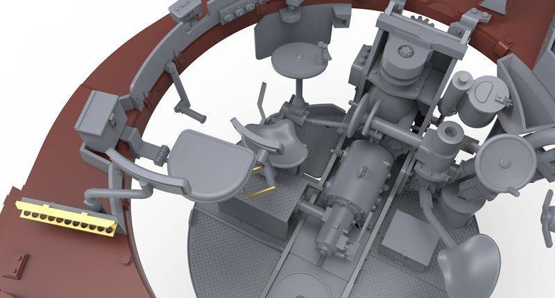 German Heavy Tank Sd.Kfz.182 "King Tiger" (Henschel Turret) Interior Set – Image 5