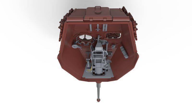 German Heavy Tank Sd.Kfz.182 "King Tiger" (Henschel Turret) Interior Set – Image 8
