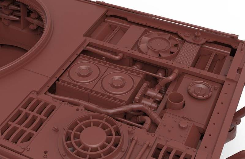German Heavy Tank Sd.Kfz.182 "King Tiger" (Henschel Turret) Interior Set – Image 10
