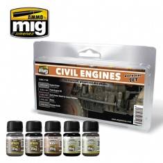 CIVILS ENGINES WEATHERING SET