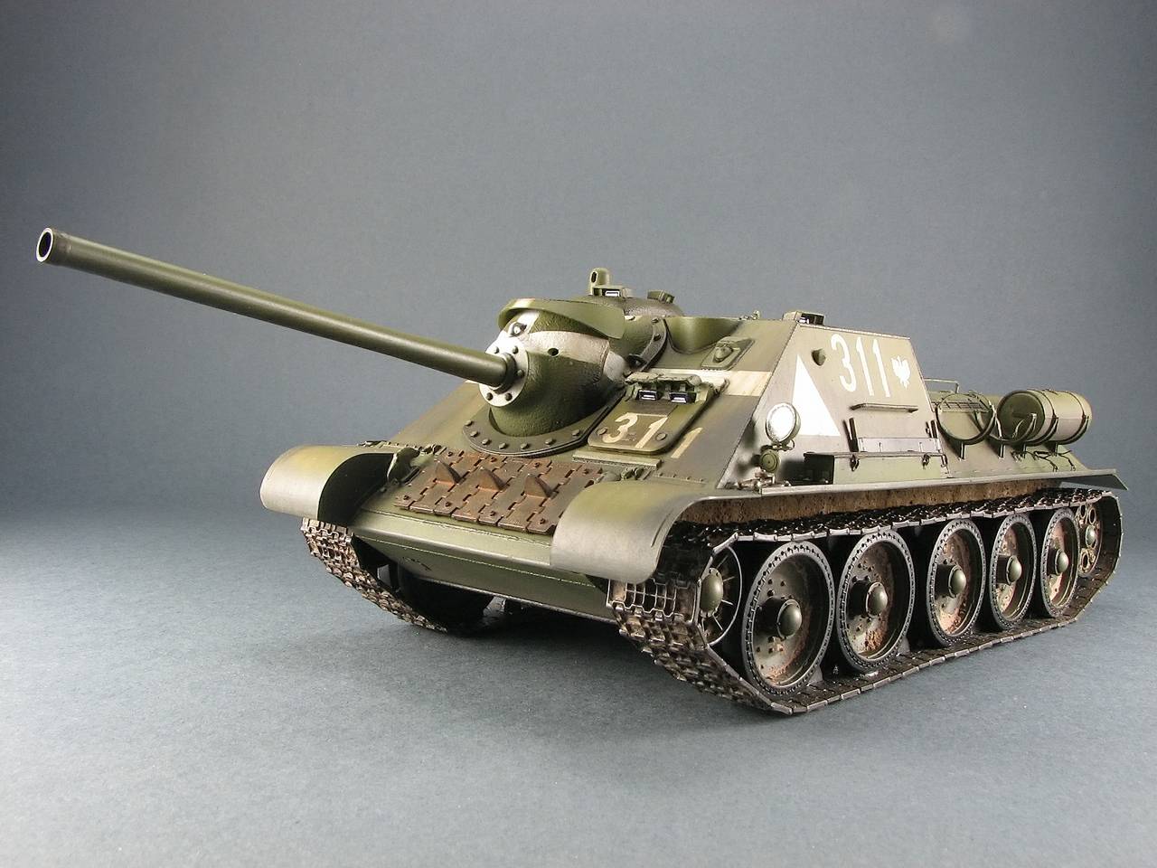 SU-85 SOVIET SELF-PROPELLED GUN MOD.1944 EARLY PRODUCTION. INTERIOR KIT – Image 2