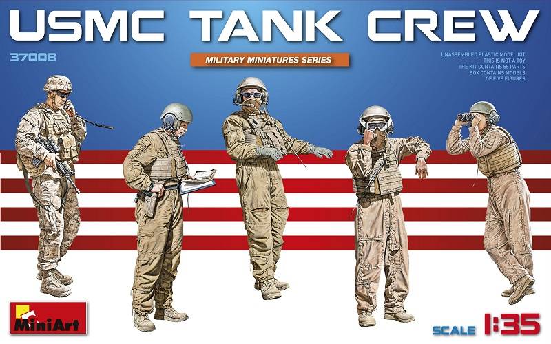 USMC. TANK CREW