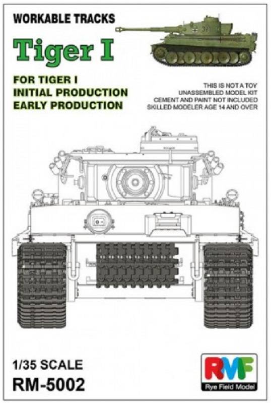 Tiger I Workable Tracks for Tiger I Early Production