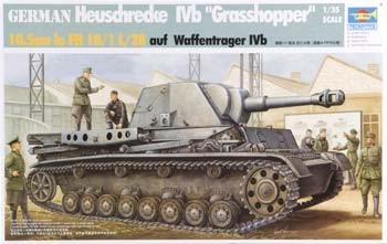 Heuschrecke IVb "Grasshopper" 10.5cm le FH 18/1 L/28 auf Waf