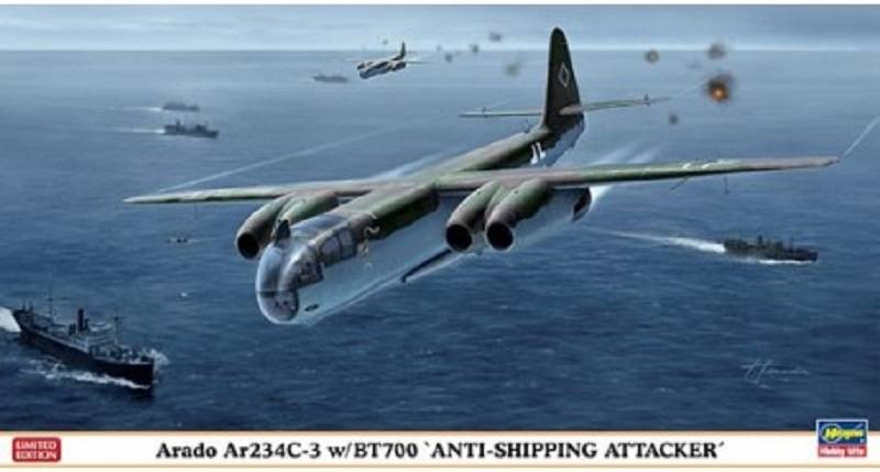 Arado Ar234C-3 w/BT700 'Anti-Shipping Attacker'