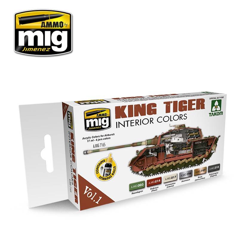 KING TIGER INTERIOR COLOR