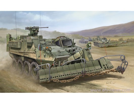 M1132 Stryker Engineer Squad w/SMP-Surface Mine Plow/AMP – Image 2