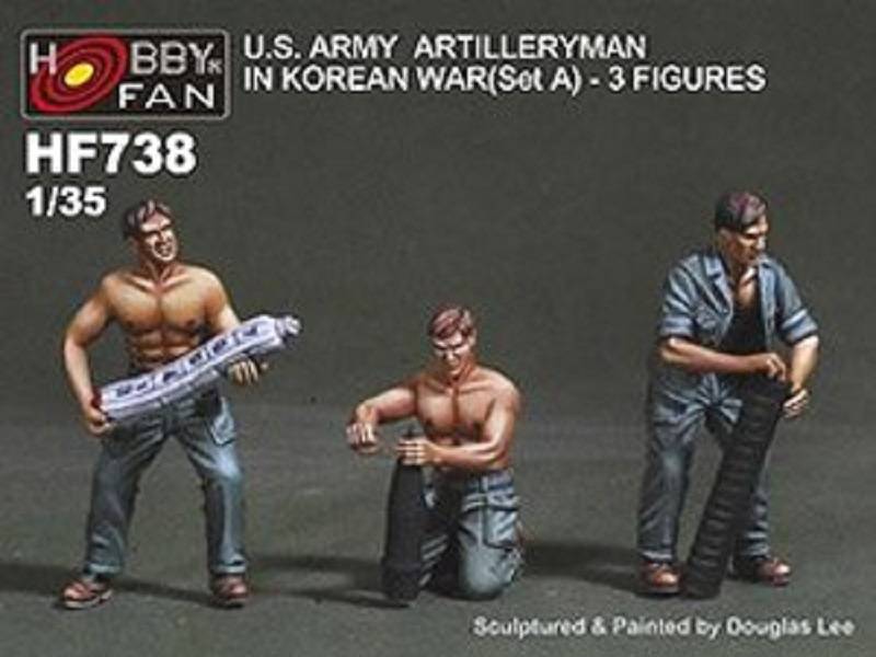 U.S. Army Artilleryman in Korean War (Set A)