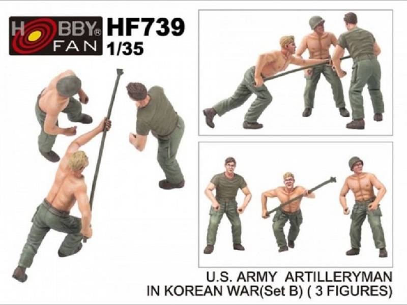 U.S. Army Artilleryman in Korean War (Set B) – Image 2