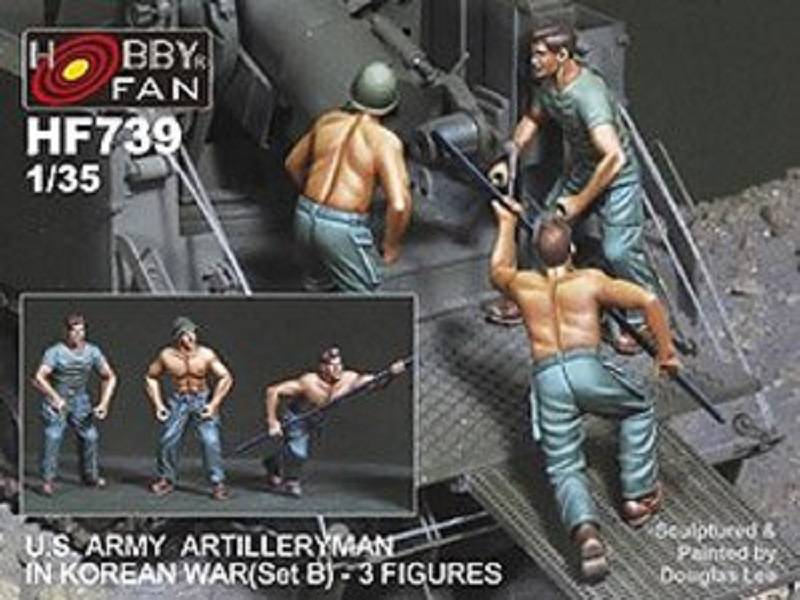 U.S. Army Artilleryman in Korean War (Set B)