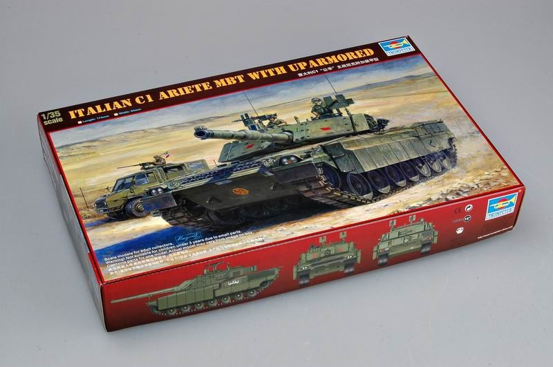Italian C1 Ariete MBT with uparmored – Image 2