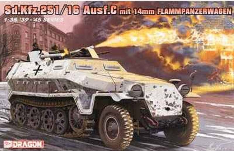 Sd.Kfz.251/16 Ausf.C mit 14mm Flammpanzerwagen