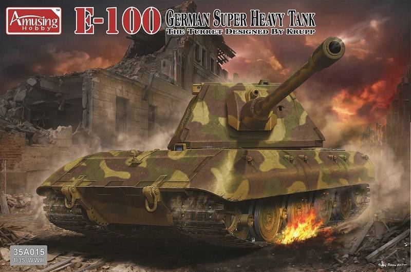 E-100 German Super Heavy Tank Krupp Turret