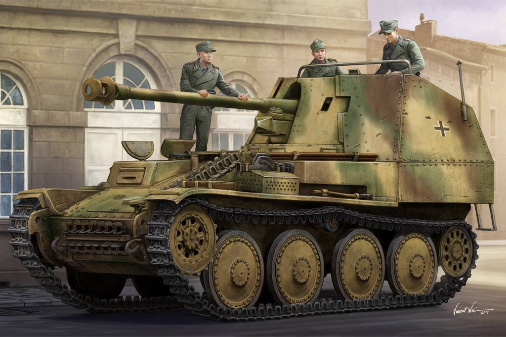Marder III Ausf.M Tank Destroyer Sd.Kfz.138 - Late – Image 2