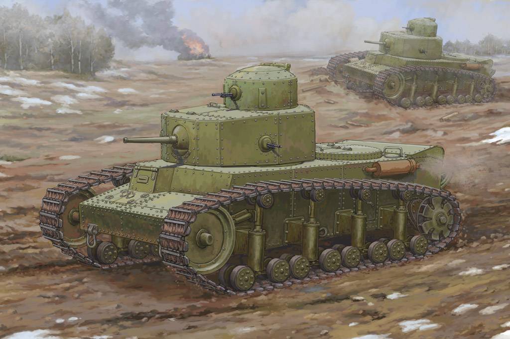 Soviet T-12 Medium Tank – Image 2