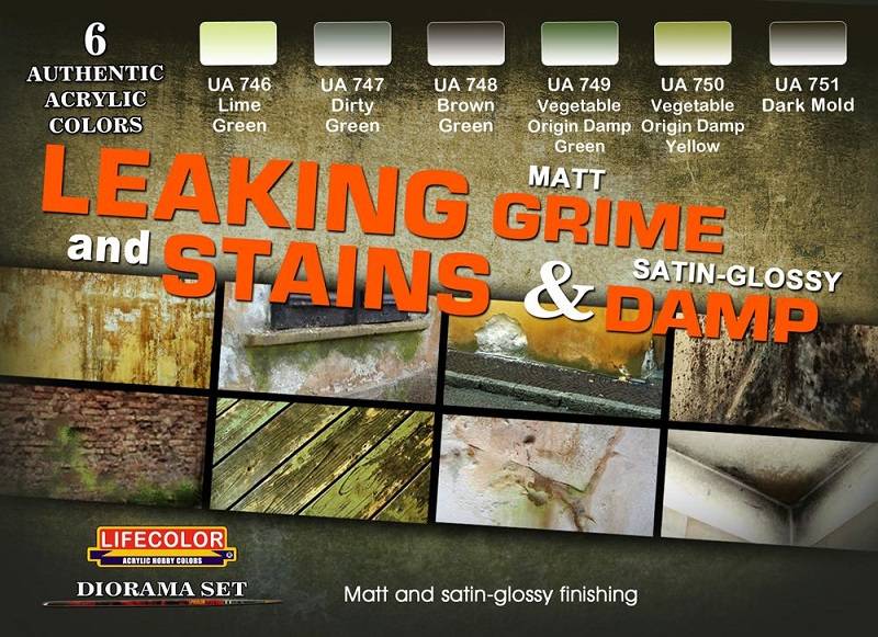 Leaking and Stains Matt Grime & Satin-Glossy Damp
