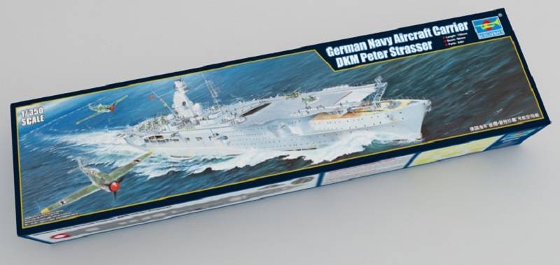 German Navy Aircraft Carrier DKM Peter Strasser
