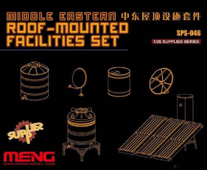 Middle Eastern Roof-Mounted Facilities Set