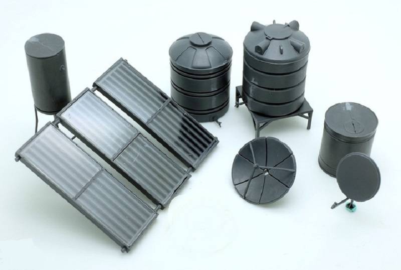 Middle Eastern Roof-Mounted Facilities Set – Image 3
