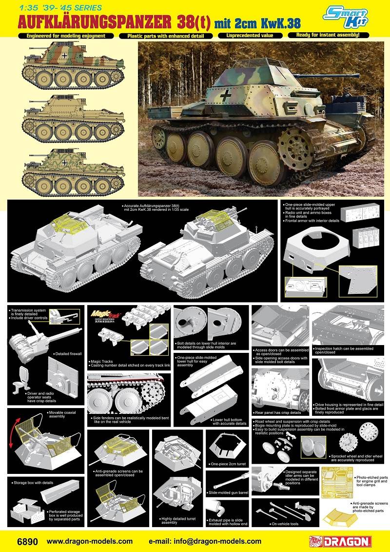 Aufklarungspanzer 38(t) mit 2cm Kw.K.38 – Image 2