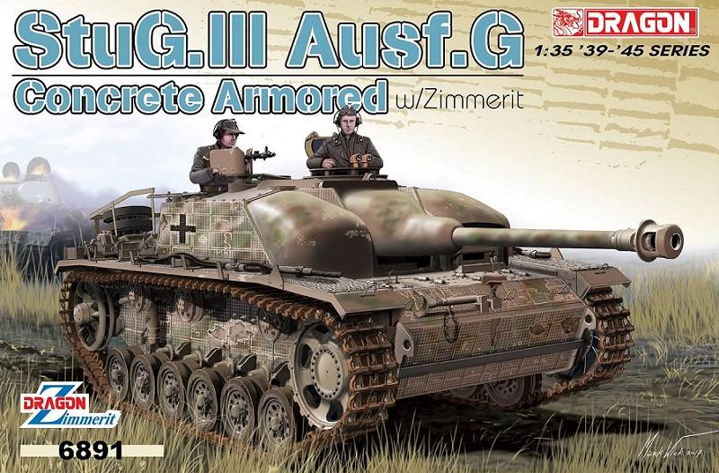 StuG.III Ausf.G Concrete Armored w/Zimmerit
