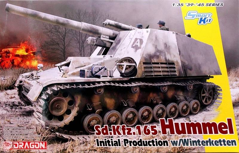 Sd.Kfz.165 Hummel Initial Production w/Winterketten