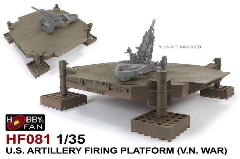 U.S. Artillery Firing Platform ( Vietnam War )