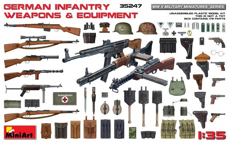 GERMAN INFANTRY WEAPONS & EQUIPMENT