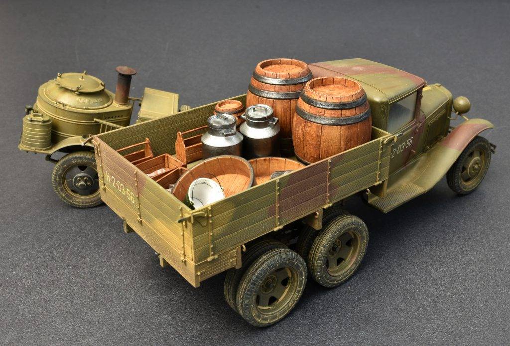 SOVIET 2t TRUCK AAA TYPE w/FIELD KITCHEN – Image 8