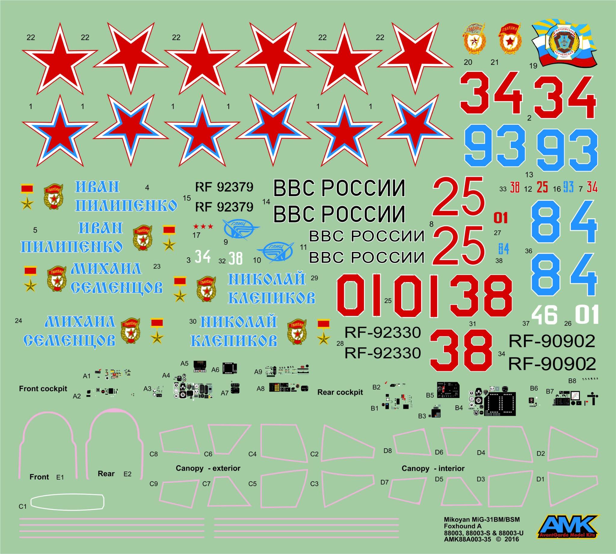 Mikoyan MiG-31BM/BSM Foxhound – Image 7